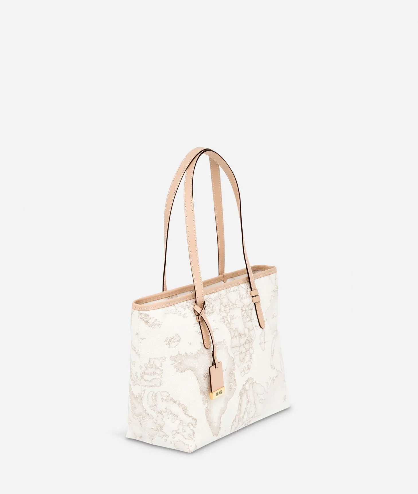 Alviero Martini 1a Classe Geo White Borsa Shopping Media