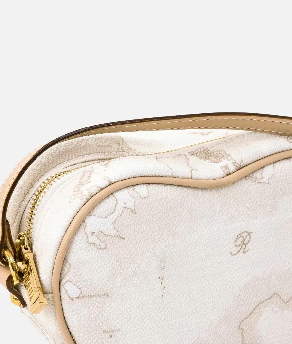 Alviero Martini 1a Classe Geo White Mini Tracolla A Cuore