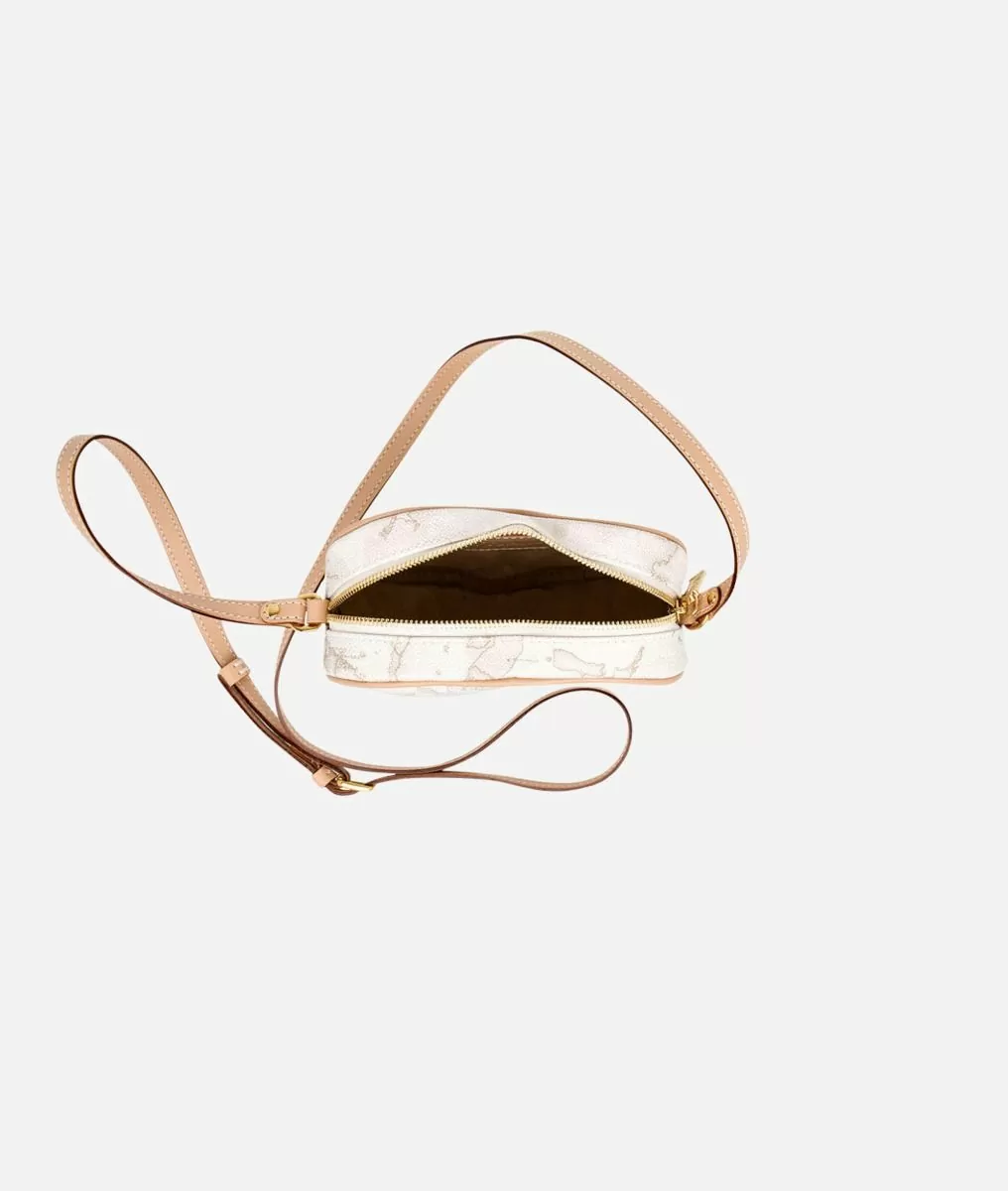 Alviero Martini 1a Classe Geo White Mini Tracolla A Cuore