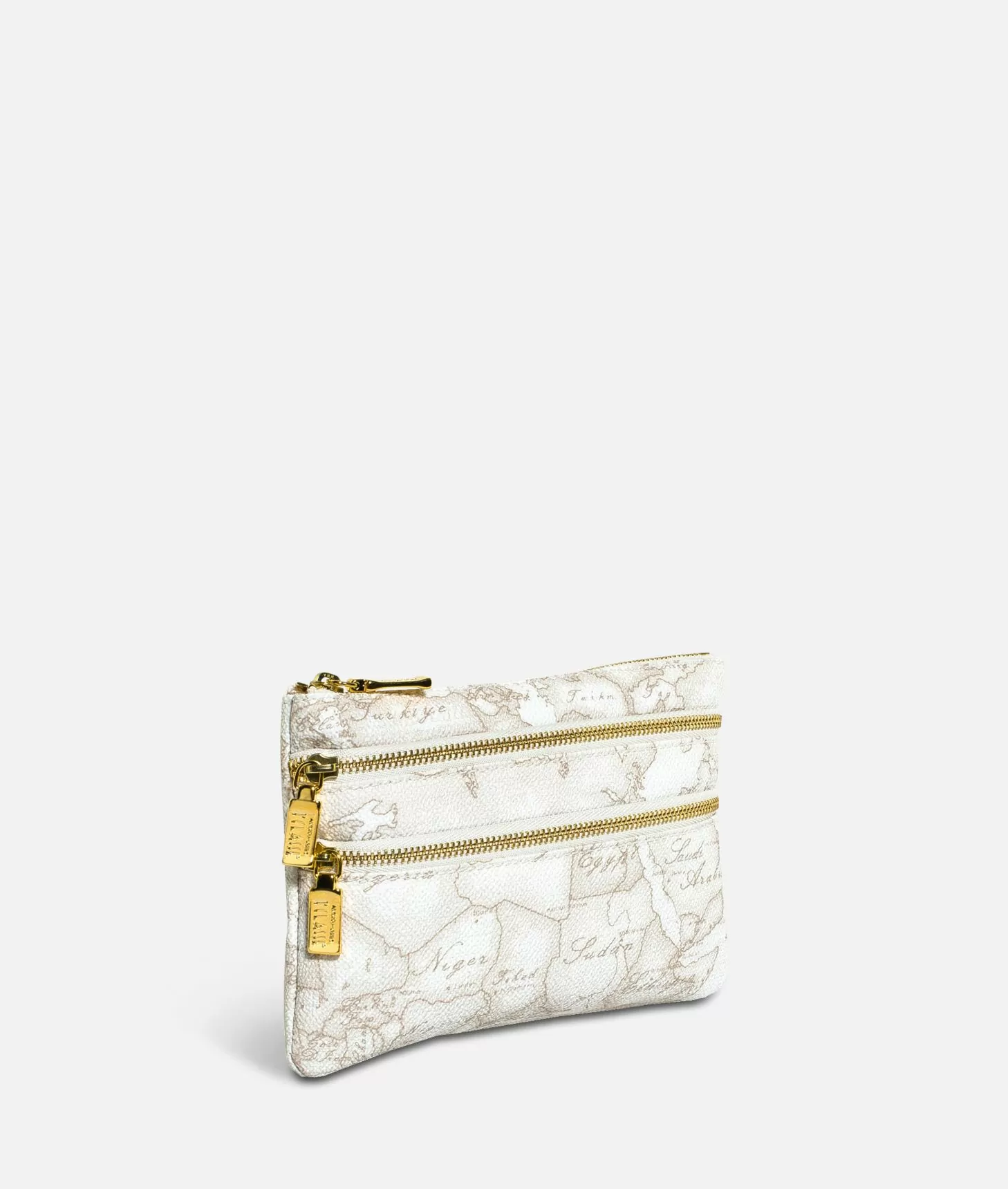 Alviero Martini 1a Classe Geo White Pochette Media Con Tasche