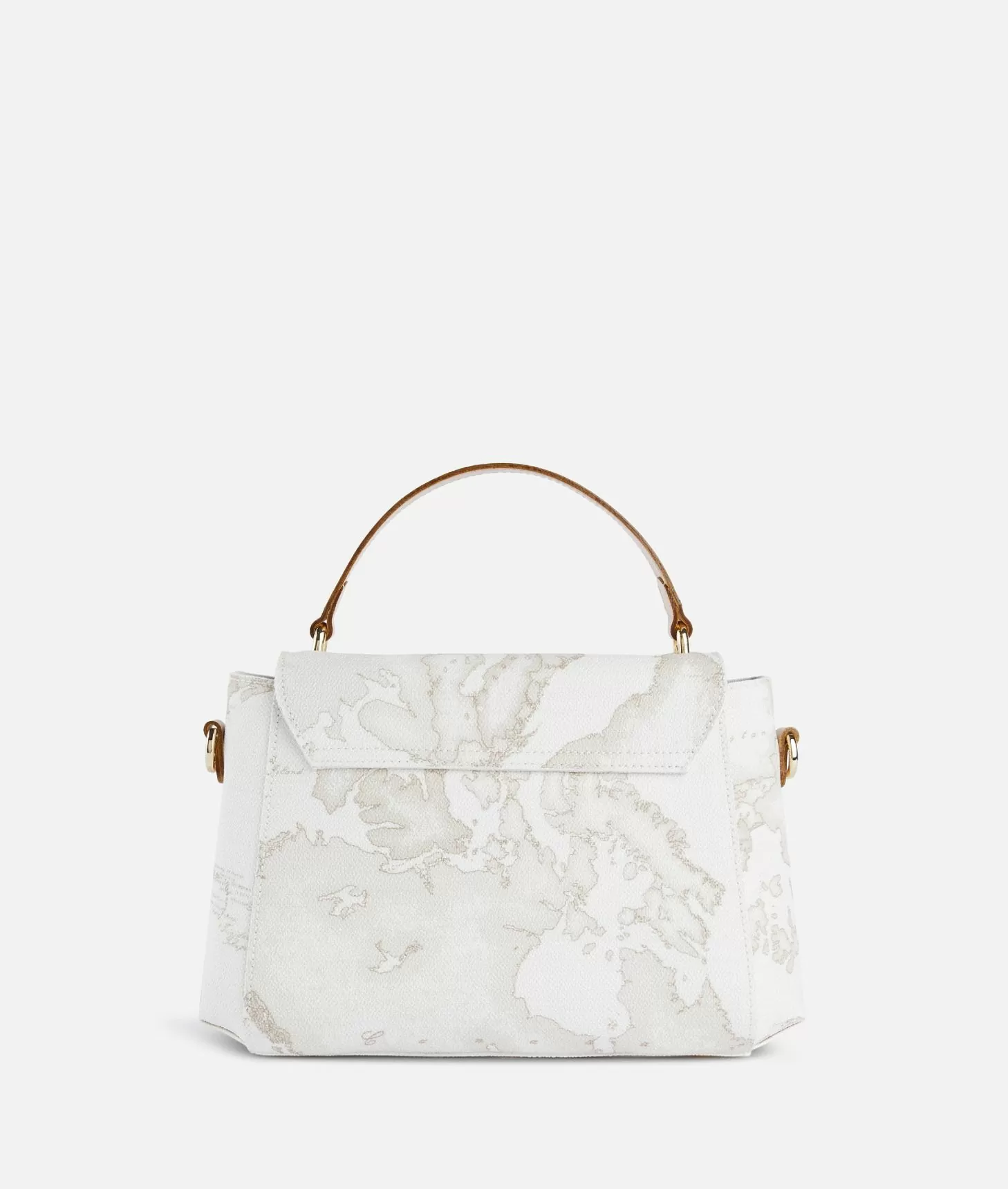 Alviero Martini 1a Classe Geo White Tracollina Con Patta