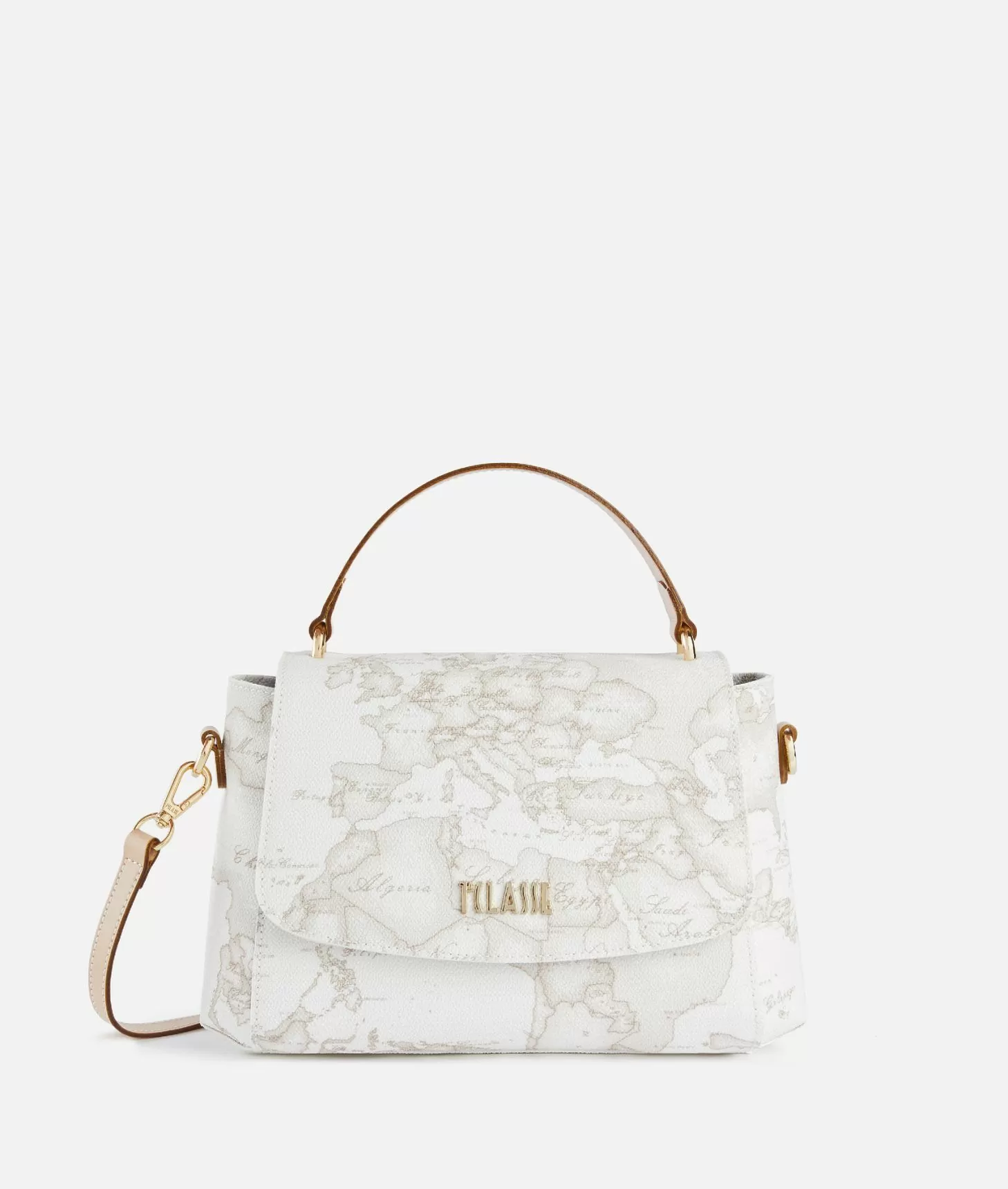 Alviero martini 1a classe Geo White tracollina con patta