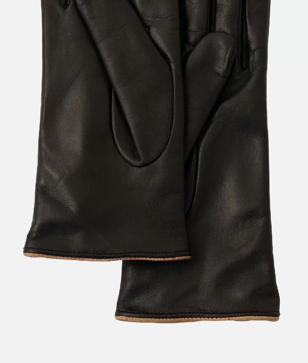 Alviero Martini 1a Classe Guanti Donna In Nappa Con Dettagli Geo Classic Neri