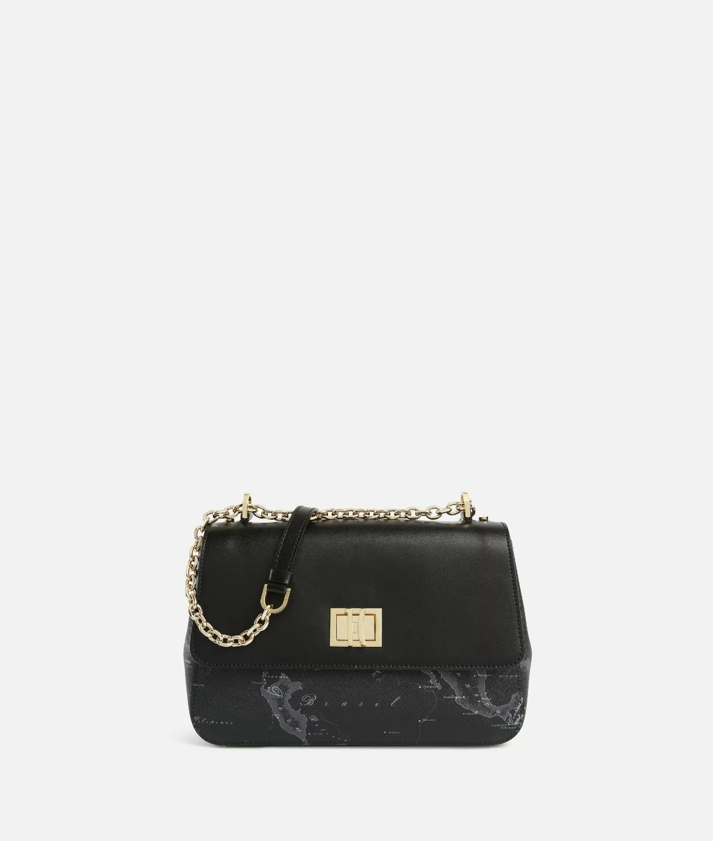 Alviero martini 1a classe Ideal Bag tracolla con catena Geo Night
