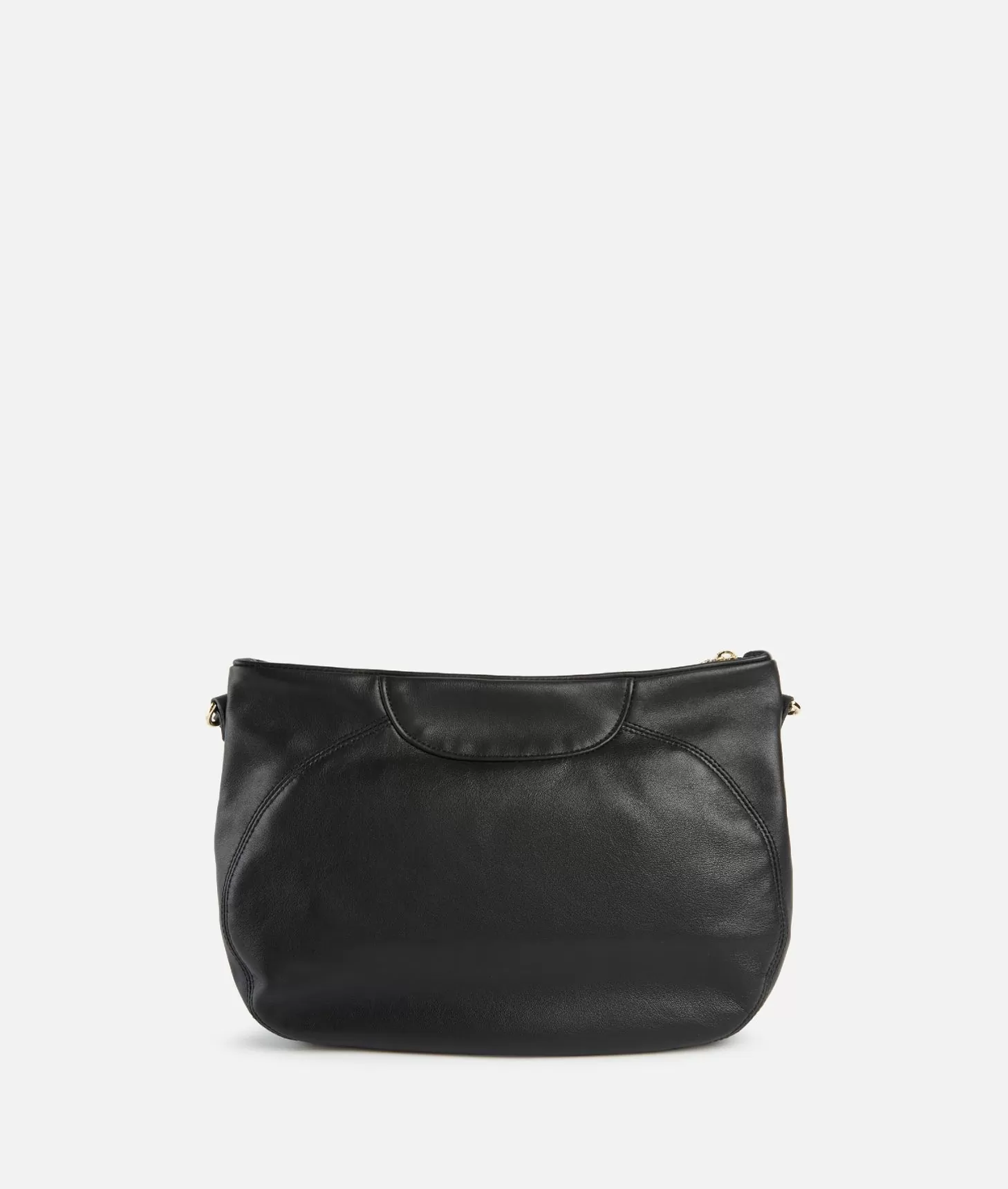 Alviero Martini 1a Classe Immersive Leather Tracolla A Mezzaluna Morbida Nera