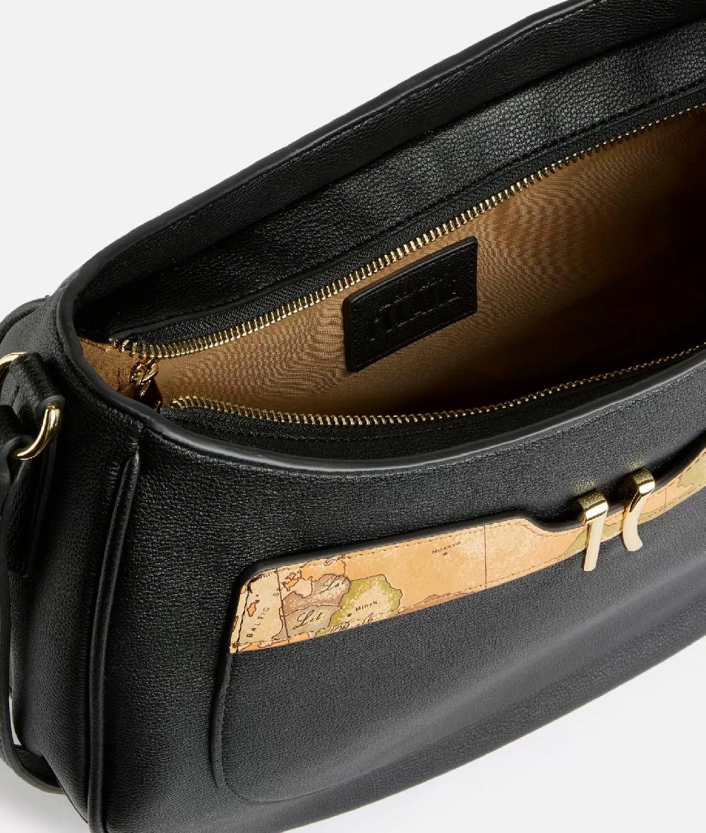 Alviero Martini 1a Classe Innovative Vision Borsa Sottospalla Doppia Portabilità Nera