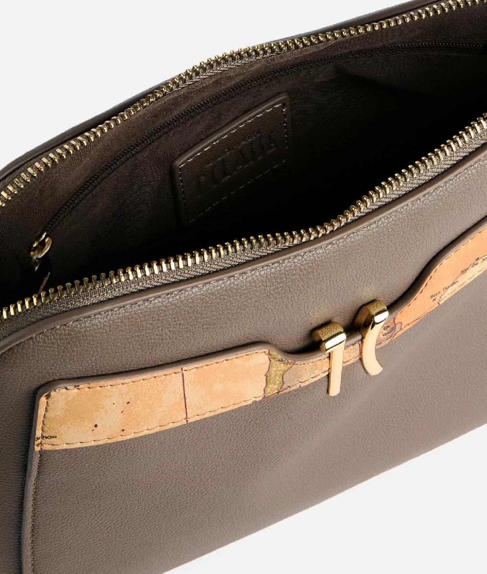 Alviero Martini 1a Classe Innovative Vision Tracolla Taupe Scuro