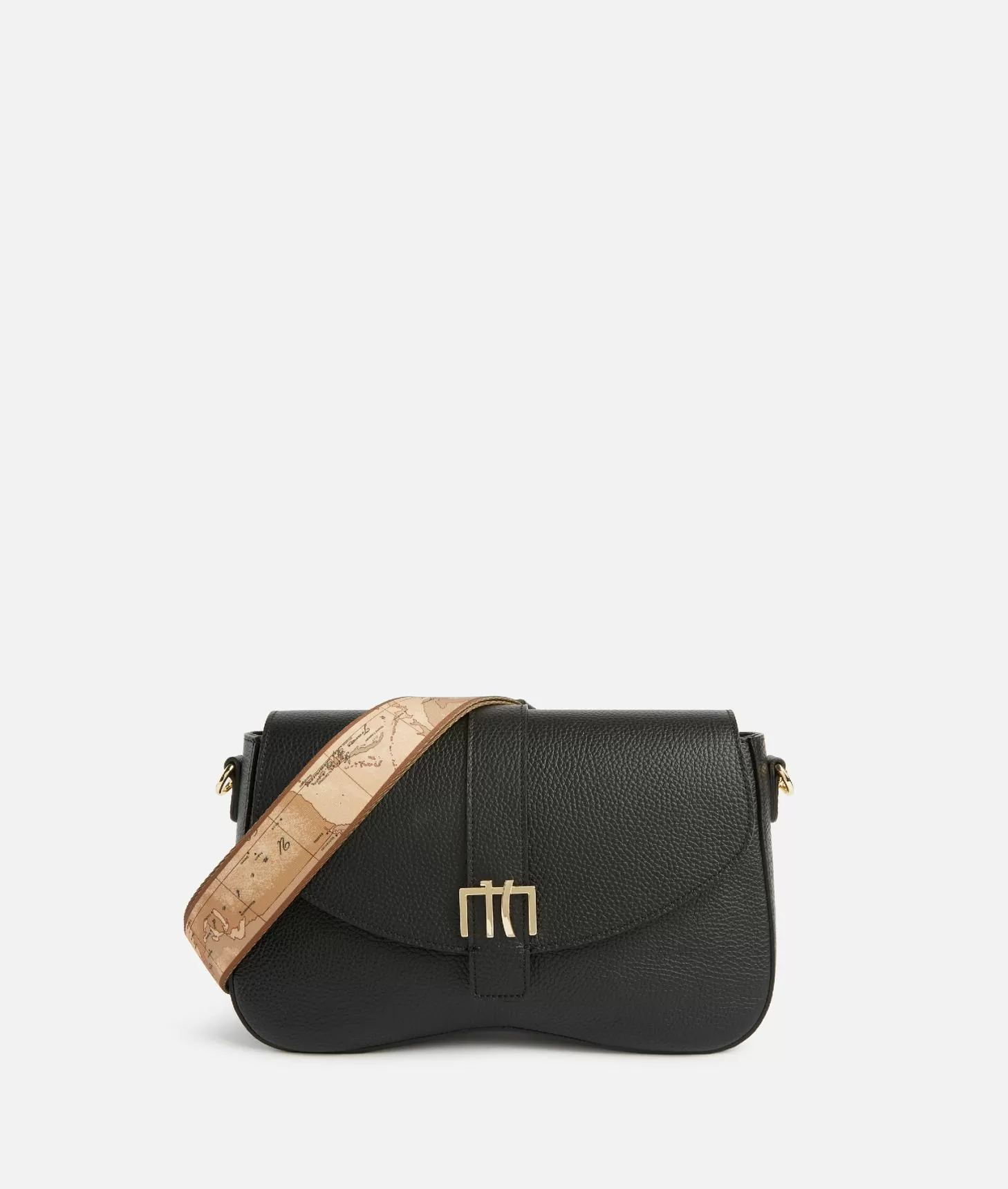 Alviero martini 1a classe Inspiring Bag tracolla con patta Nera