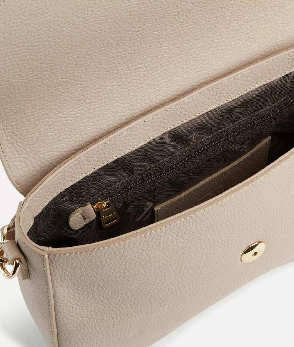 Alviero Martini 1a Classe Inspiring Bag Tracolla Con Patta Taupe Chiaro