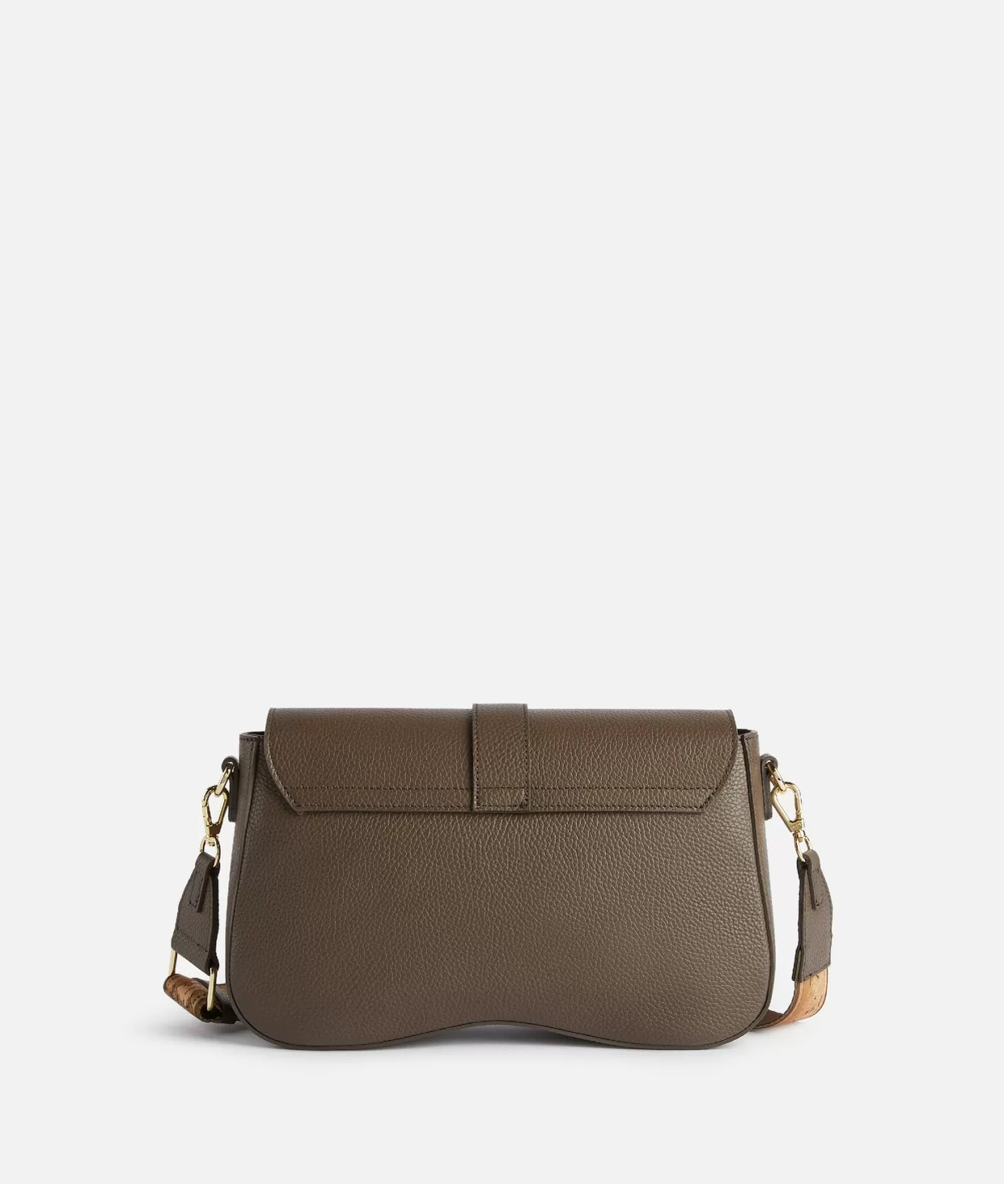 Alviero Martini 1a Classe Inspiring Bag Tracolla Con Patta Taupe Scuro