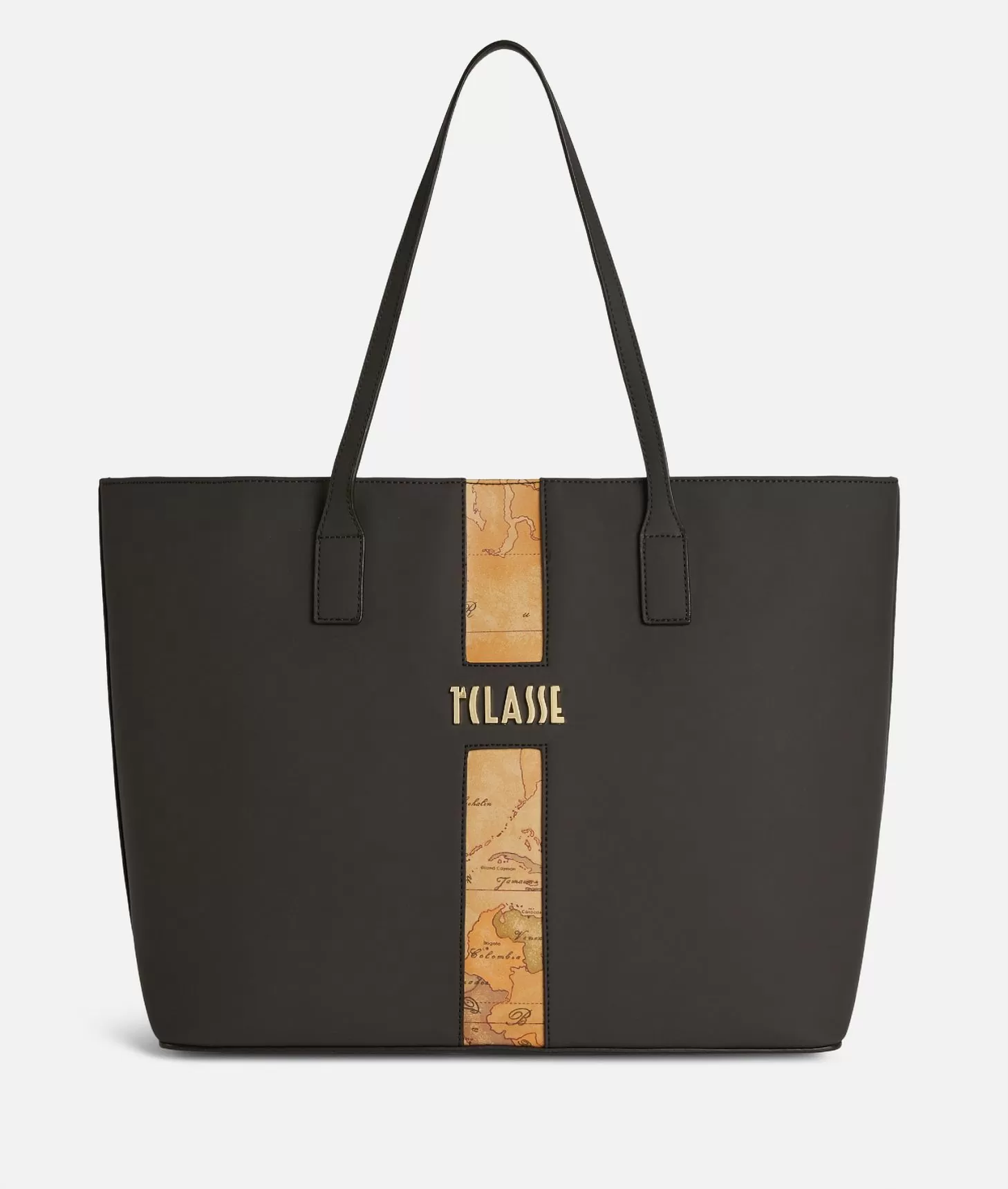 Alviero martini 1a classe Journey Geo borsa shopping Ebano