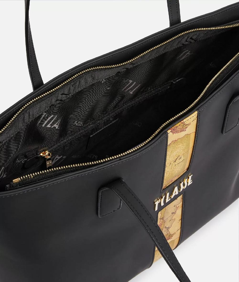 Alviero Martini 1a Classe Journey Geo Borsa Shopping Nera