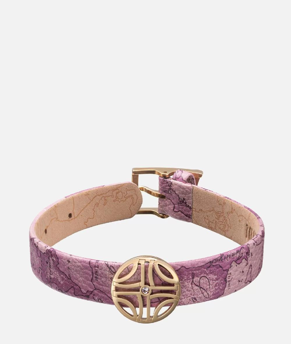 Alviero martini 1a classe La Croisette bracciale con cinturino in pelle Geo Orchidea