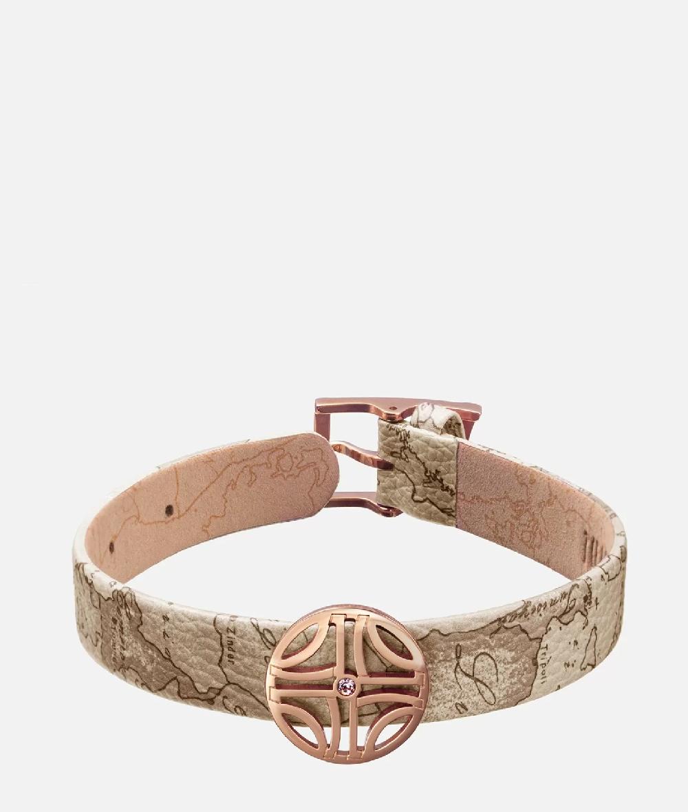 Alviero martini 1a classe La Croisette bracciale con cinturino in pelle Geo Safari