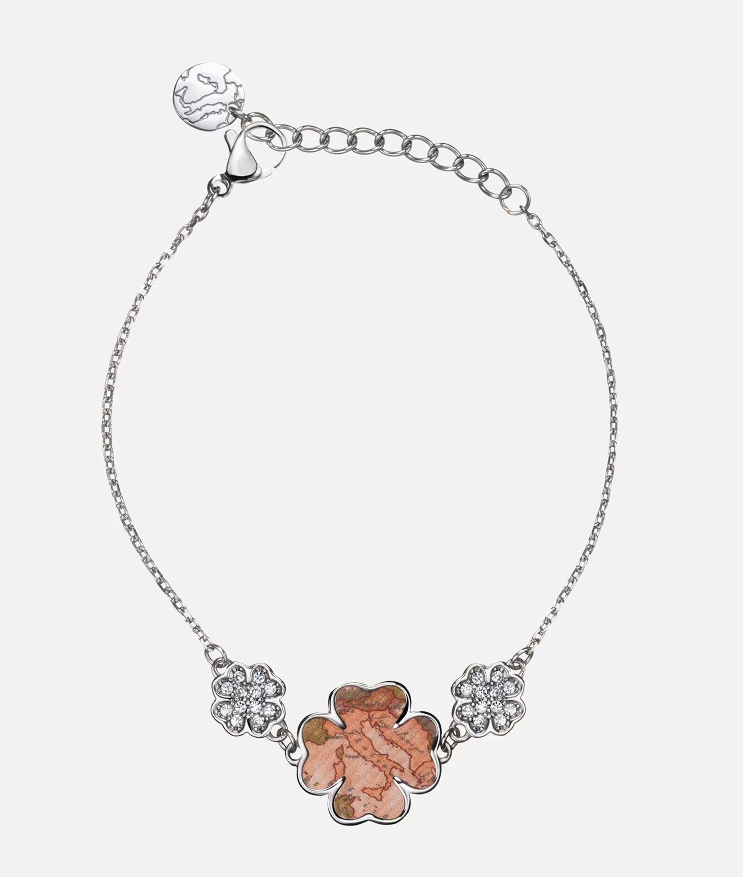 Alviero martini 1a classe Lucky Lane bracciale con quadrifoglio Geo Classic