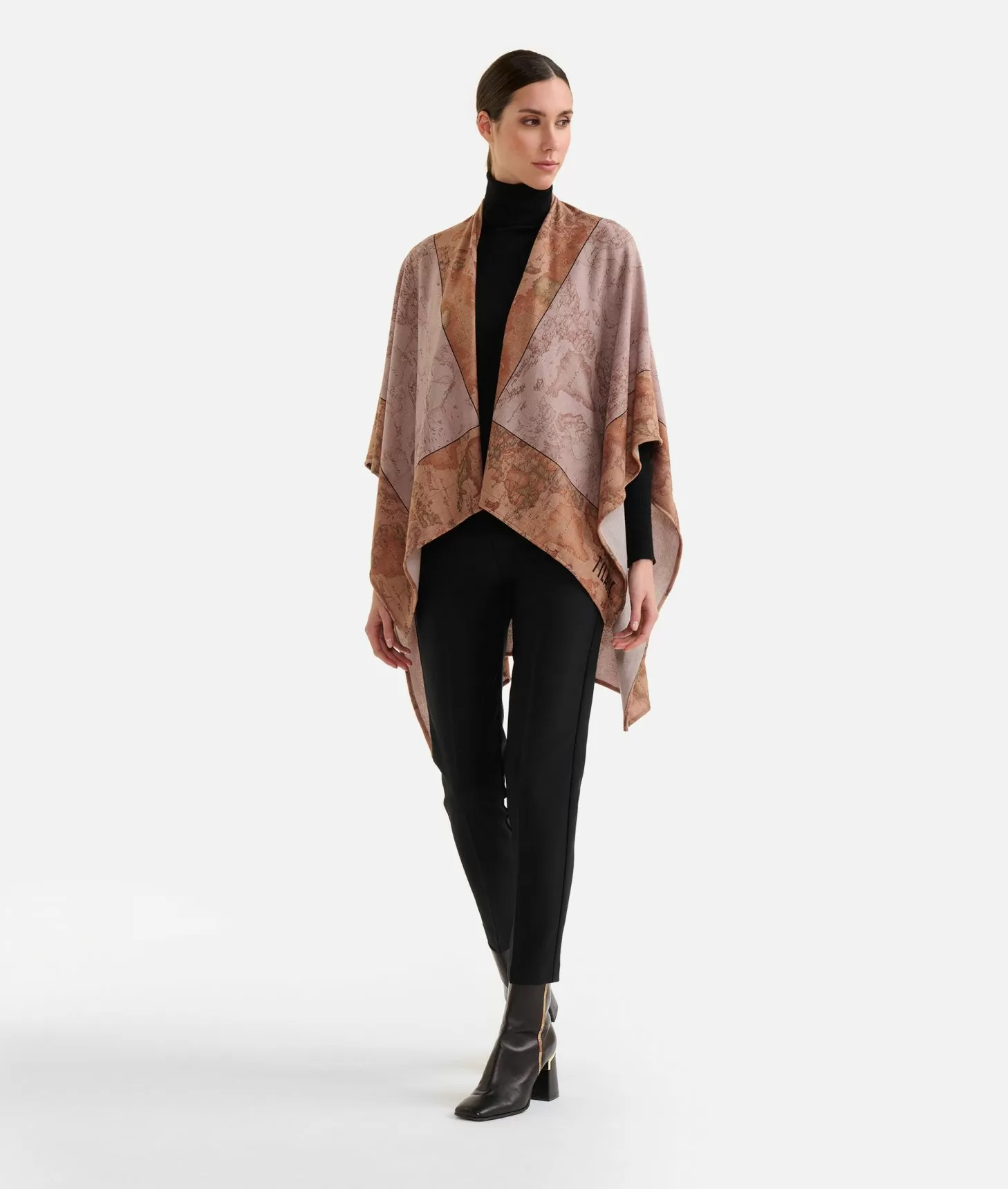 Alviero martini 1a classe Mantella Geo Maglina Rosa Cipria