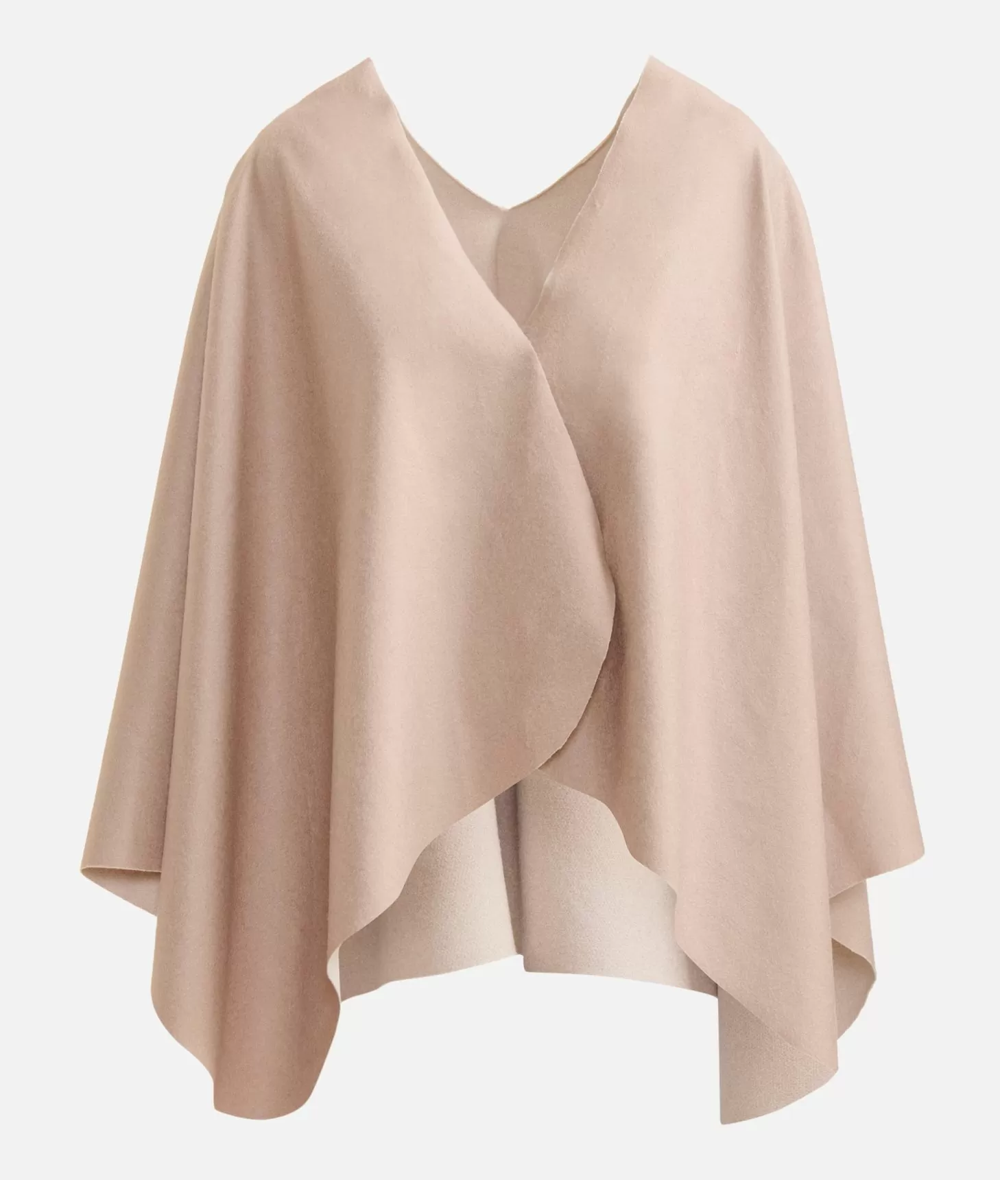 Alviero Martini 1a Classe Mantella In Panno Con Logo 1ᴬ Classe Panna