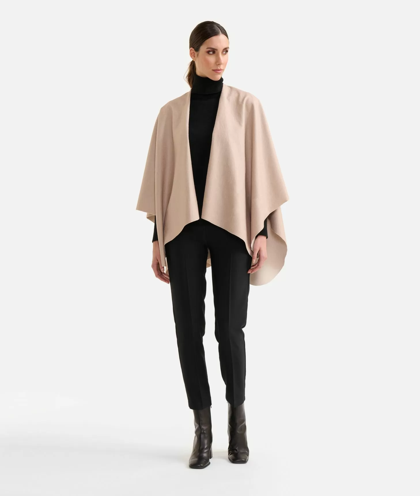 Alviero martini 1a classe Mantella in panno con logo 1ᴬ Classe Panna