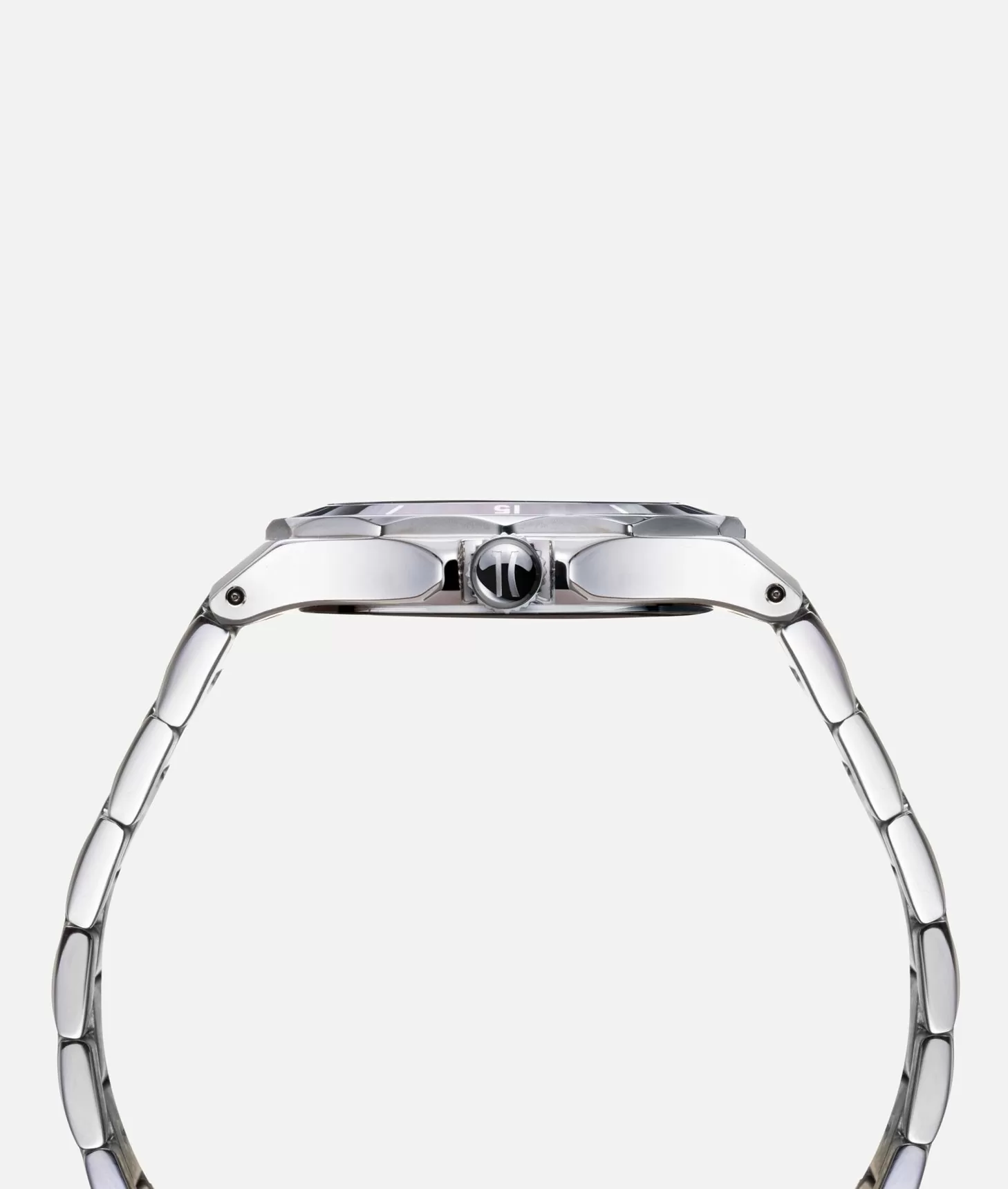 Alviero Martini 1a Classe Milano Orologio Con Cinturino In Acciaio Argento