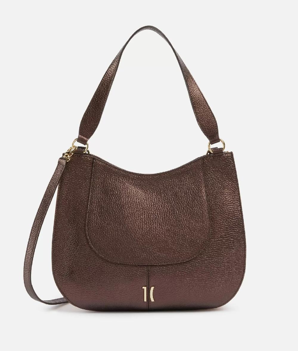 Alviero martini 1a classe New Moon Leather borsa sottospalla Brunito