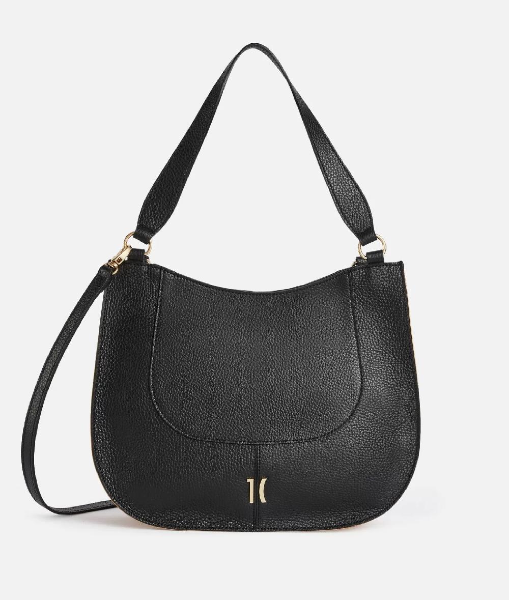 Alviero martini 1a classe New Moon Leather borsa sottospalla Nera