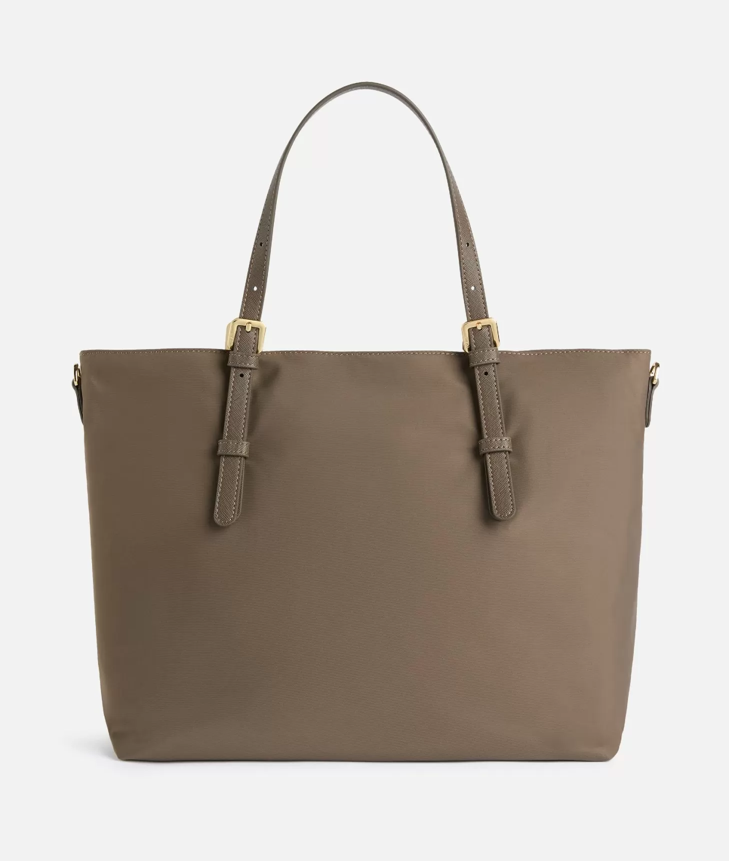 Alviero Martini 1a Classe Nylon Metaverse Borsa Shopping Taupe Scuro