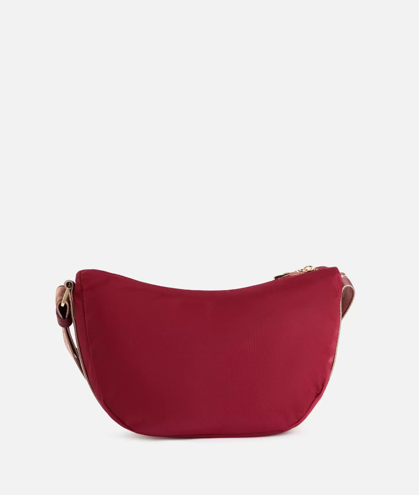 Alviero Martini 1a Classe Nylon Metaverse Tracolla A Mezzaluna Piccola Lampone