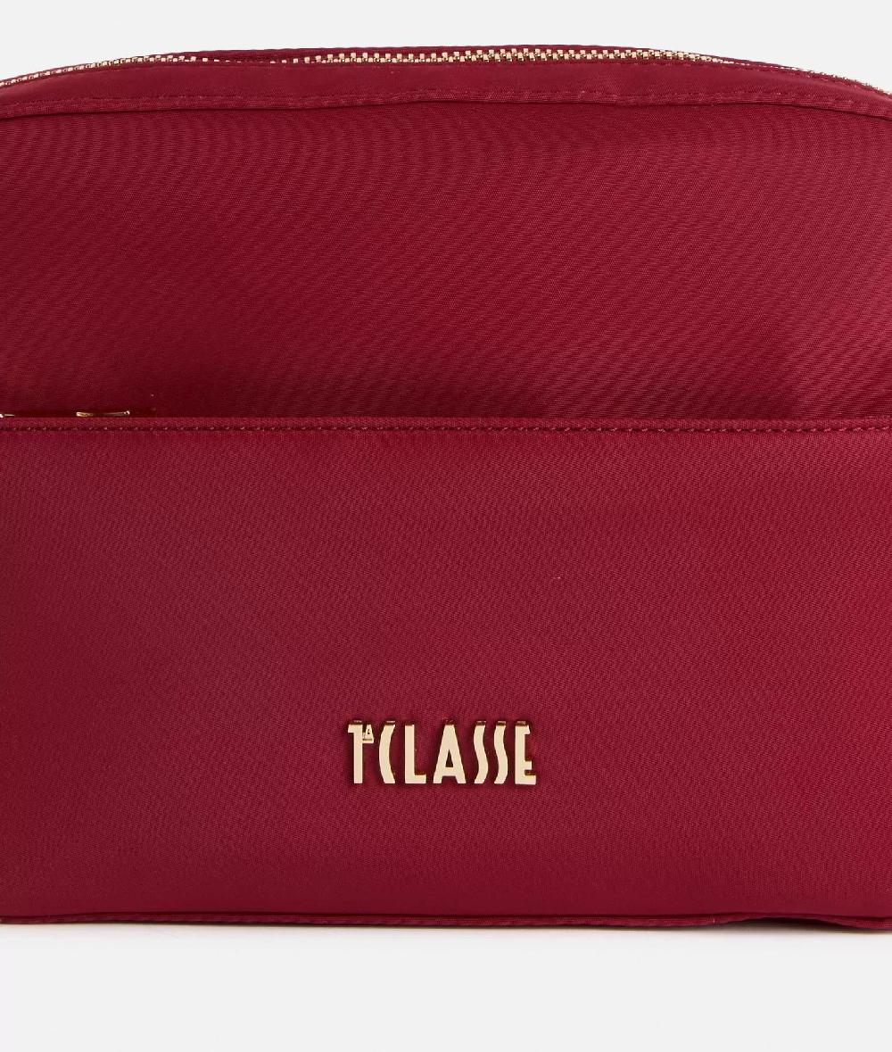 Alviero Martini 1a Classe Nylon Metaverse Tracolla Reporter Lampone