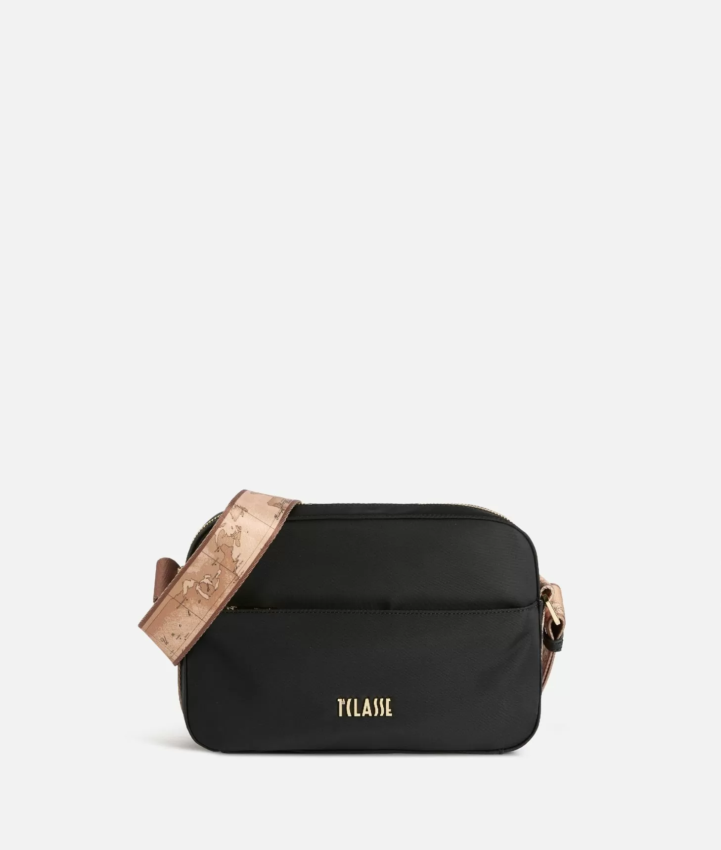 Alviero martini 1a classe Nylon Metaverse tracolla reporter Nera