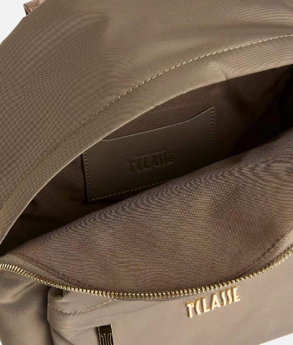 Alviero Martini 1a Classe Nylon Metaverse Zaino Taupe Scuro