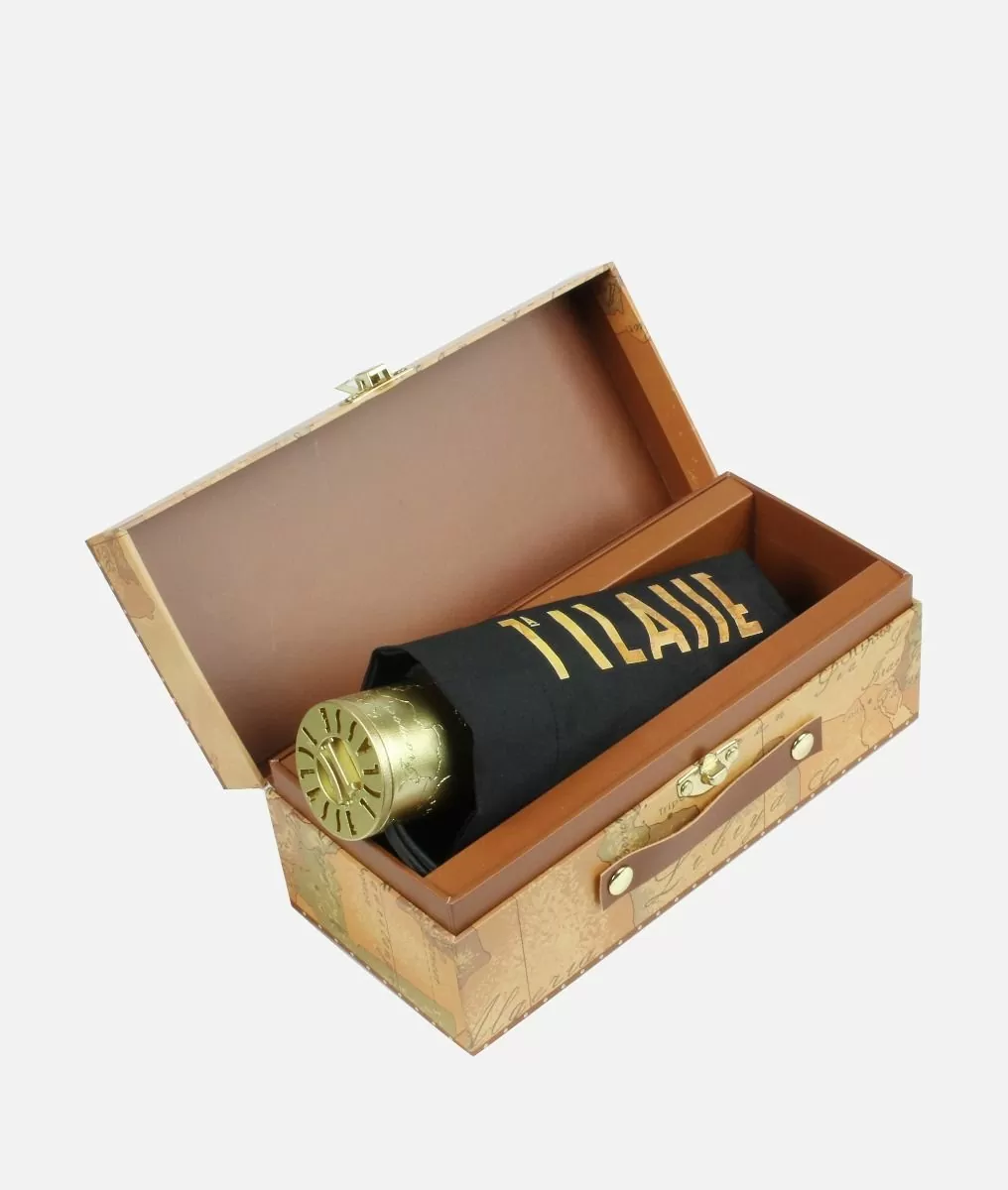 Alviero Martini 1a Classe Ombrello 1ᴬ Classe Supermini Logo Geo Nero