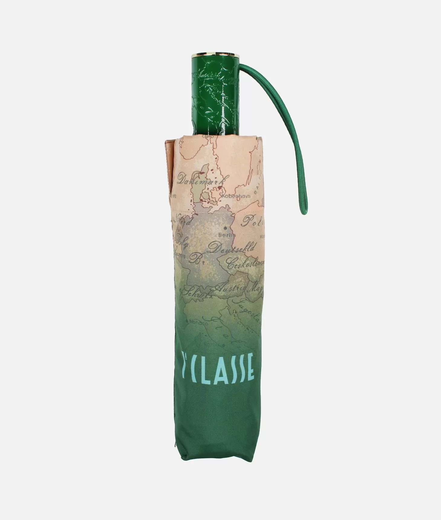 Alviero Martini 1a Classe Ombrello Geo Sfumato Mini Verde