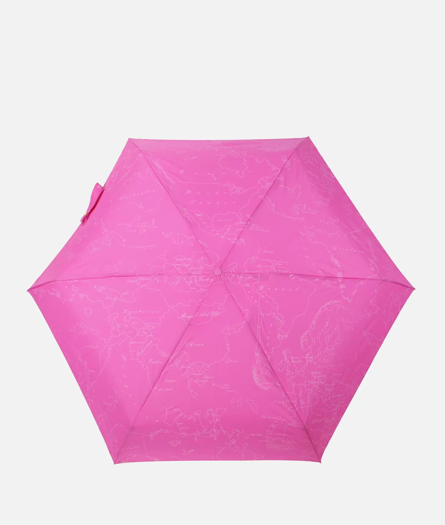 Alviero Martini 1a Classe Ombrello Geo Supermini Con Custodia Fuxia