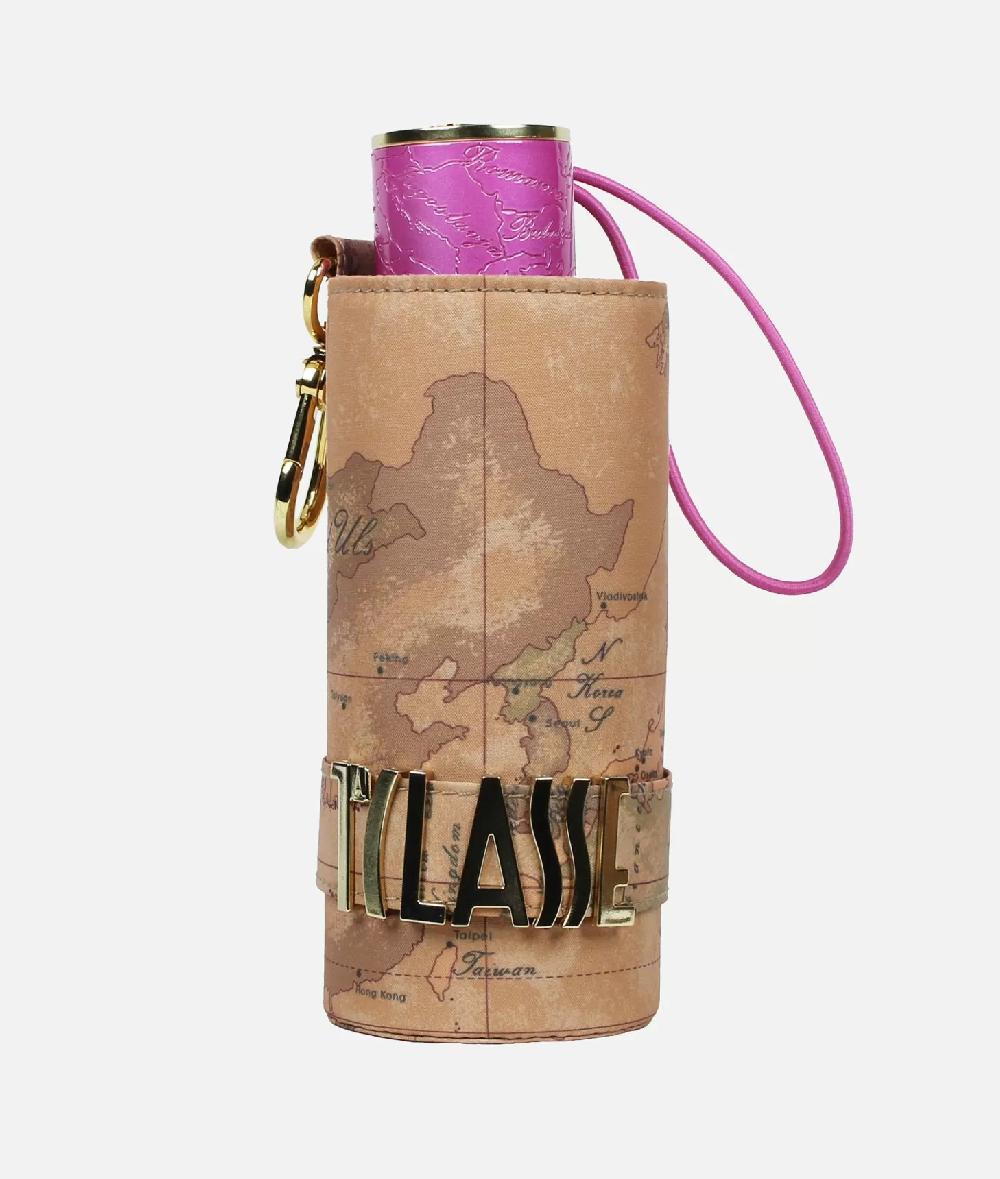 Alviero Martini 1a Classe Ombrello Geo Supermini Con Custodia Fuxia