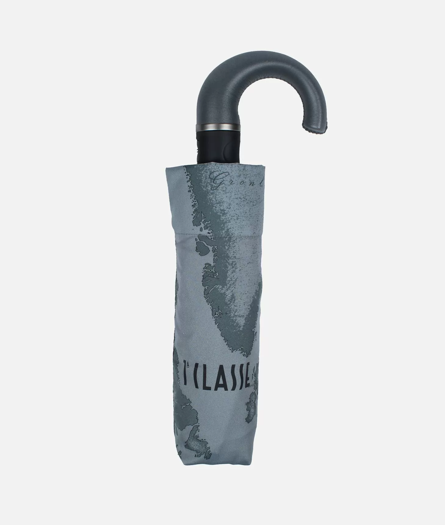 Alviero martini 1a classe Ombrello mini da uomo con logo 1ᴬ Classe Grigio