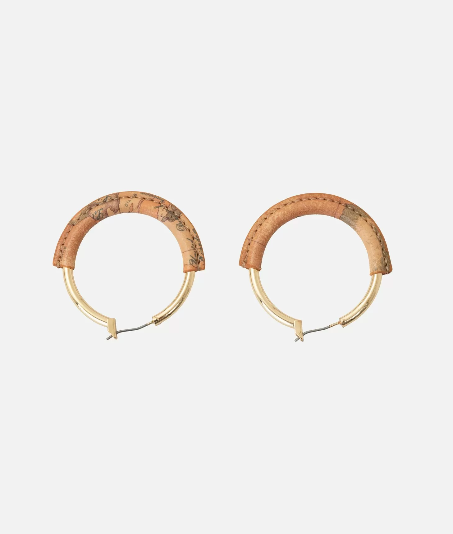 Alviero Martini 1a Classe Orecchini A Cerchio Con Dettaglio Geo Classic Oro