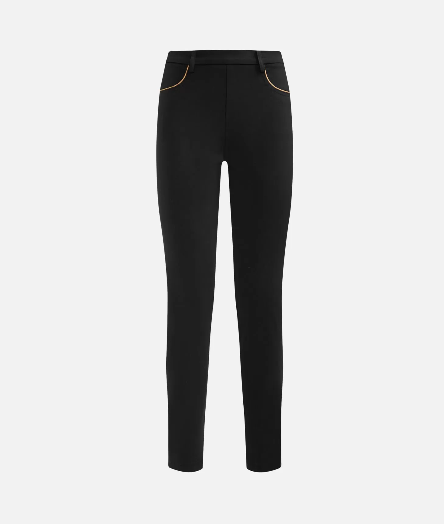 Alviero Martini 1a Classe Pantaloni In Tessuto Tecnico Scuba Neri