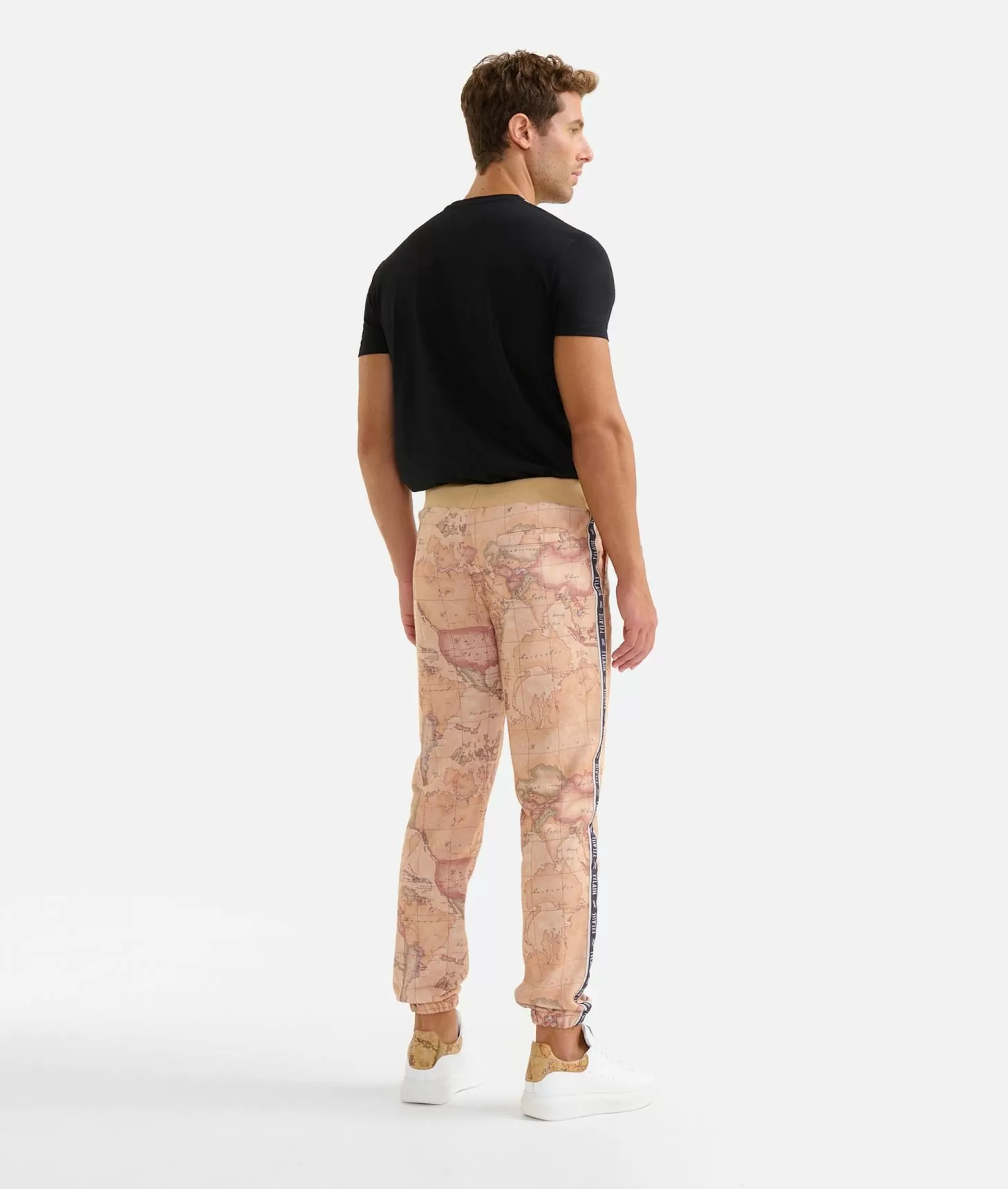 Alviero Martini 1a Classe Pantaloni Jogging Con Loghi Geo Classic