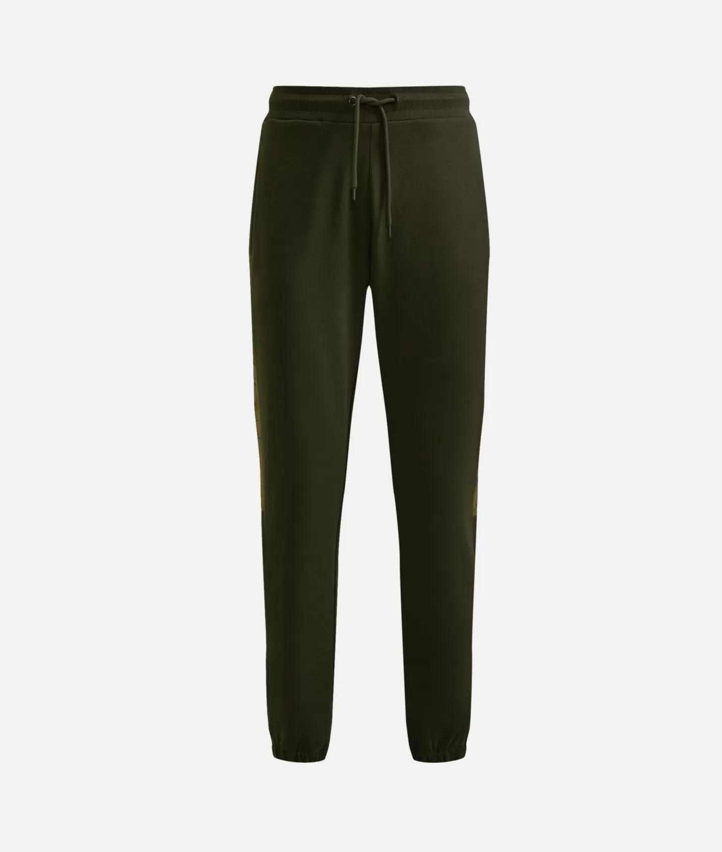 Alviero Martini 1a Classe Pantaloni Jogging In Cotone Con Dettagli Geo Classic Verde Militare