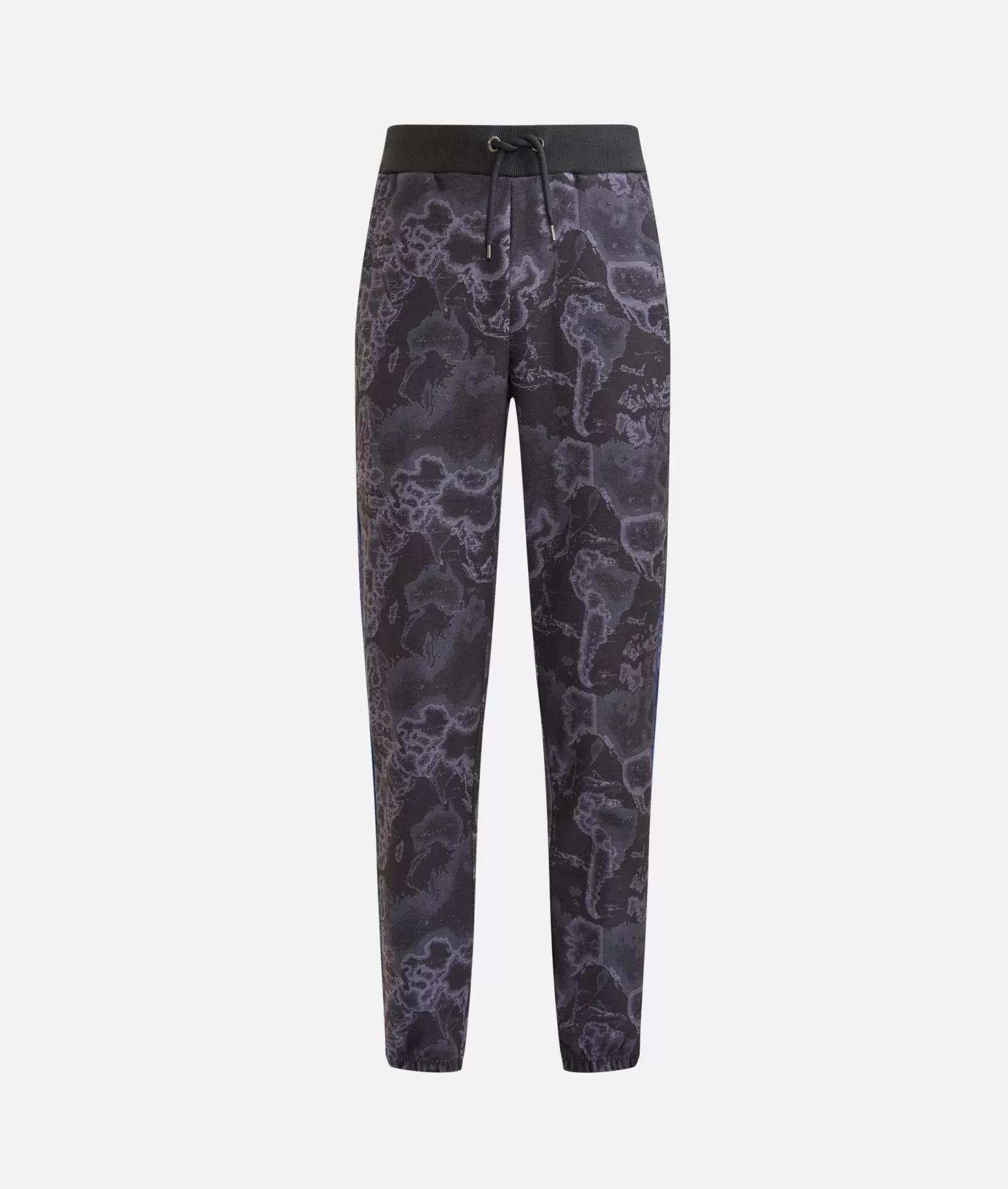 Alviero Martini 1a Classe Pantaloni Jogging Stampa Geo Night Neri