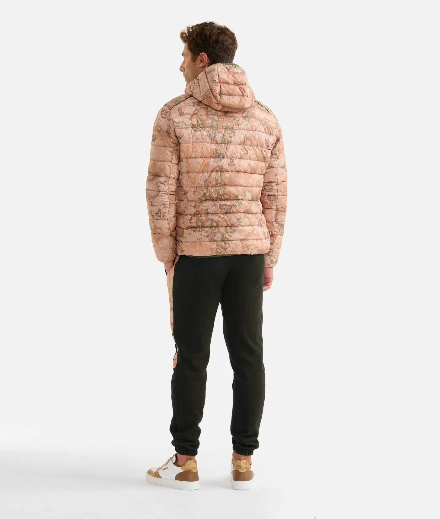 Alviero Martini 1a Classe Piumino In Nylon Trapuntato Geo Classic