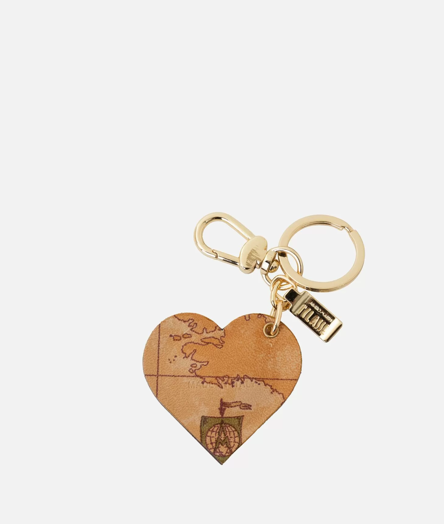 Alviero Martini 1a Classe Portachiavi A Forma Di Cuore Rosso