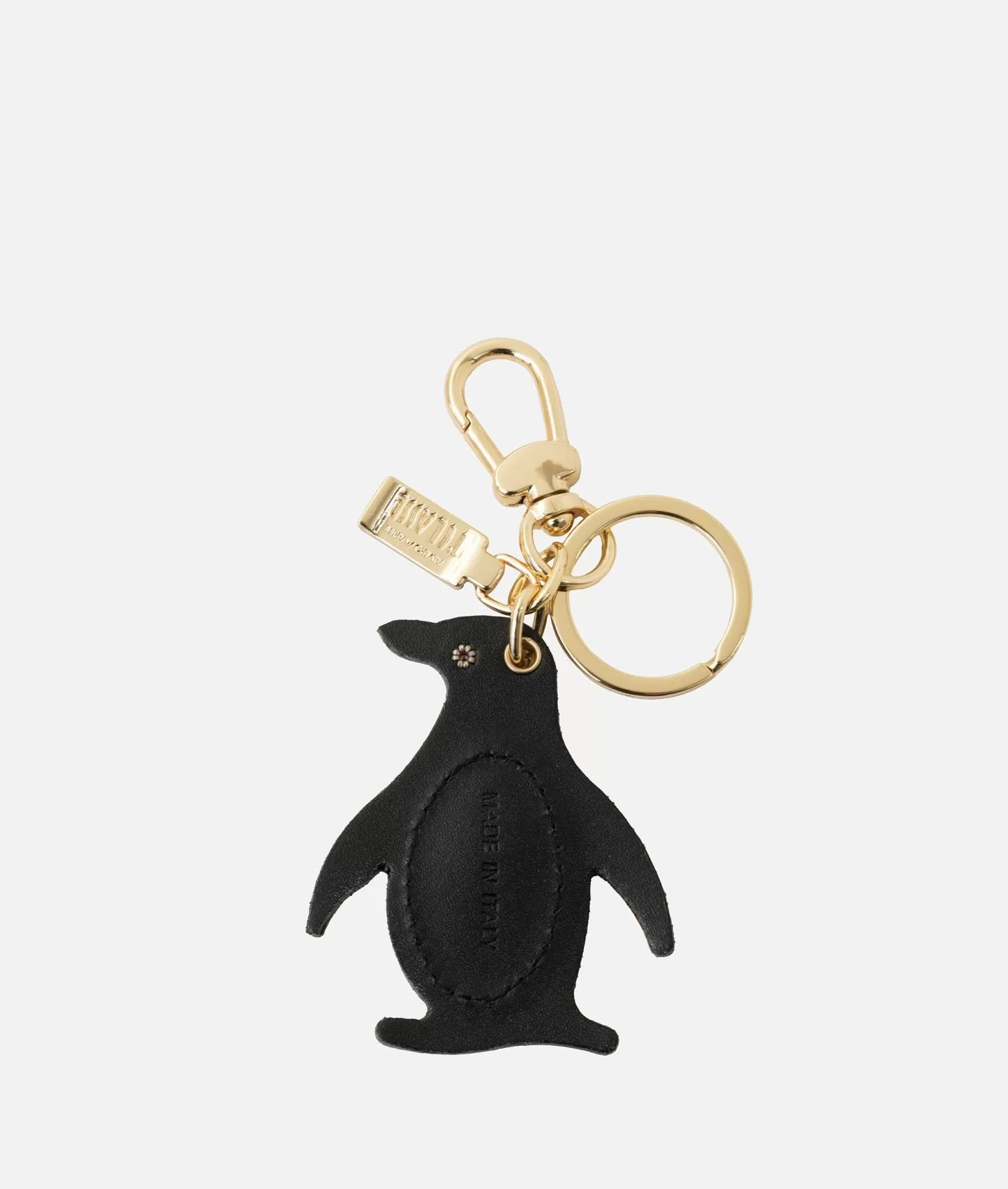 Alviero Martini 1a Classe Portachiavi A Forma Di Pinguino Nero