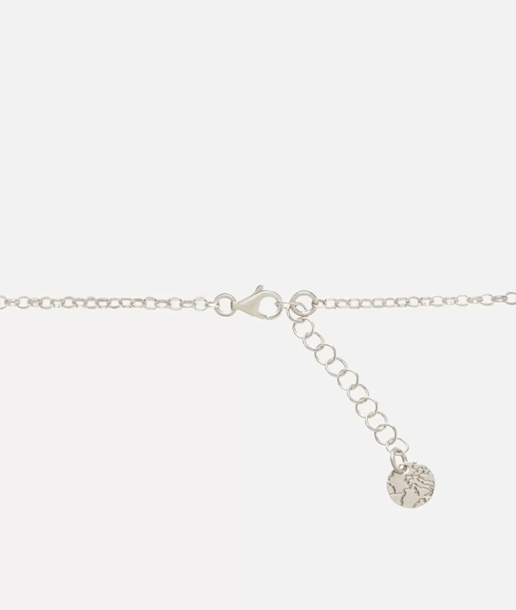 Alviero Martini 1a Classe Rambla Collana Con Charms Bagnati Oro Rosa In Argento