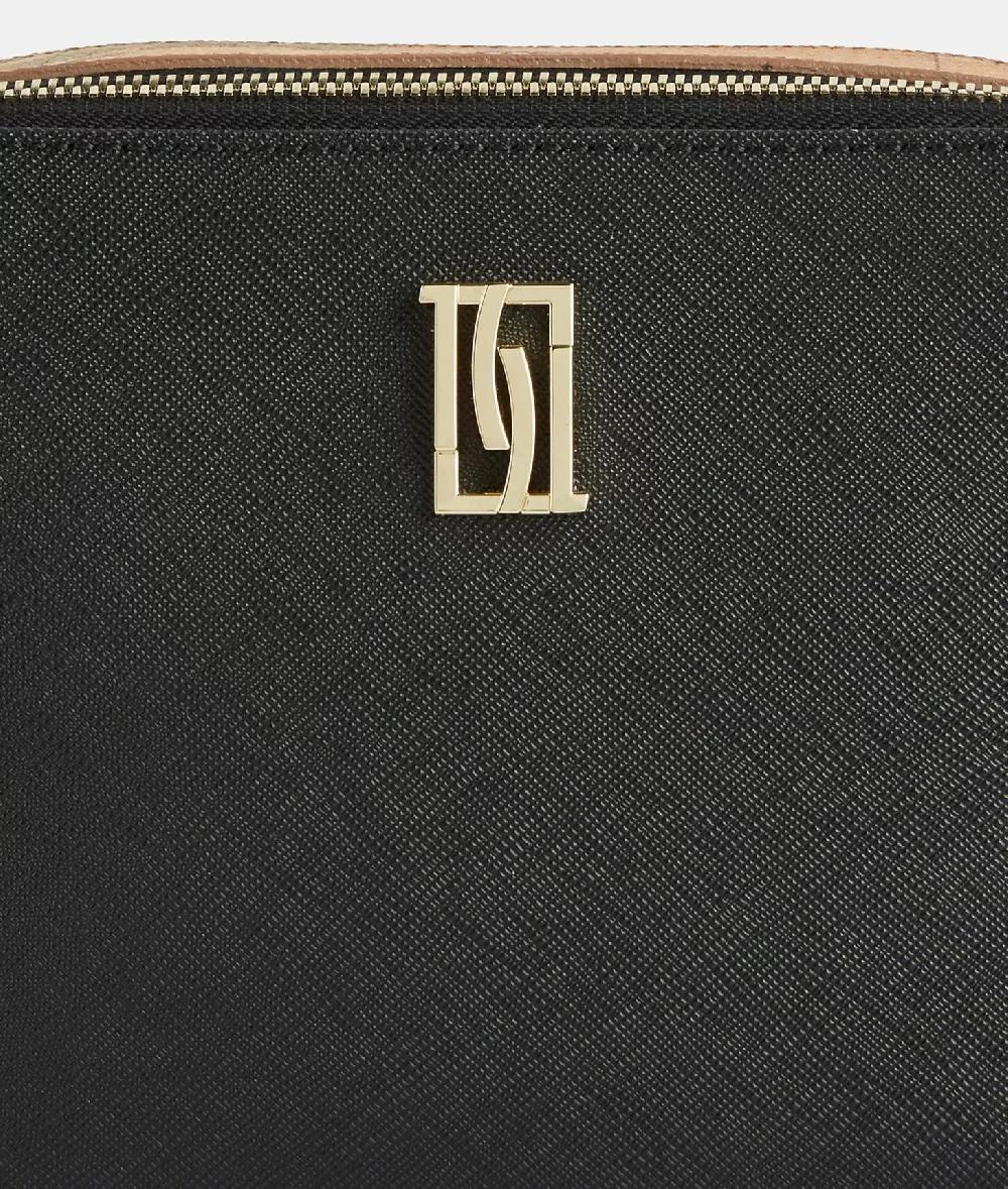 Alviero Martini 1a Classe Rich Winter Bag Tracollina Reporter Con Inserto Geo Classic Nera