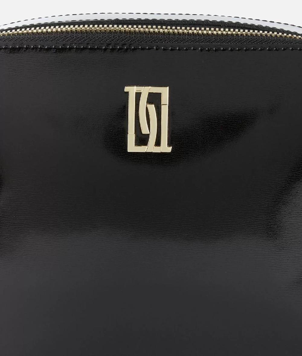 Alviero Martini 1a Classe Rich Winter Bag Tracollina Reporter Doppia Zip Nera