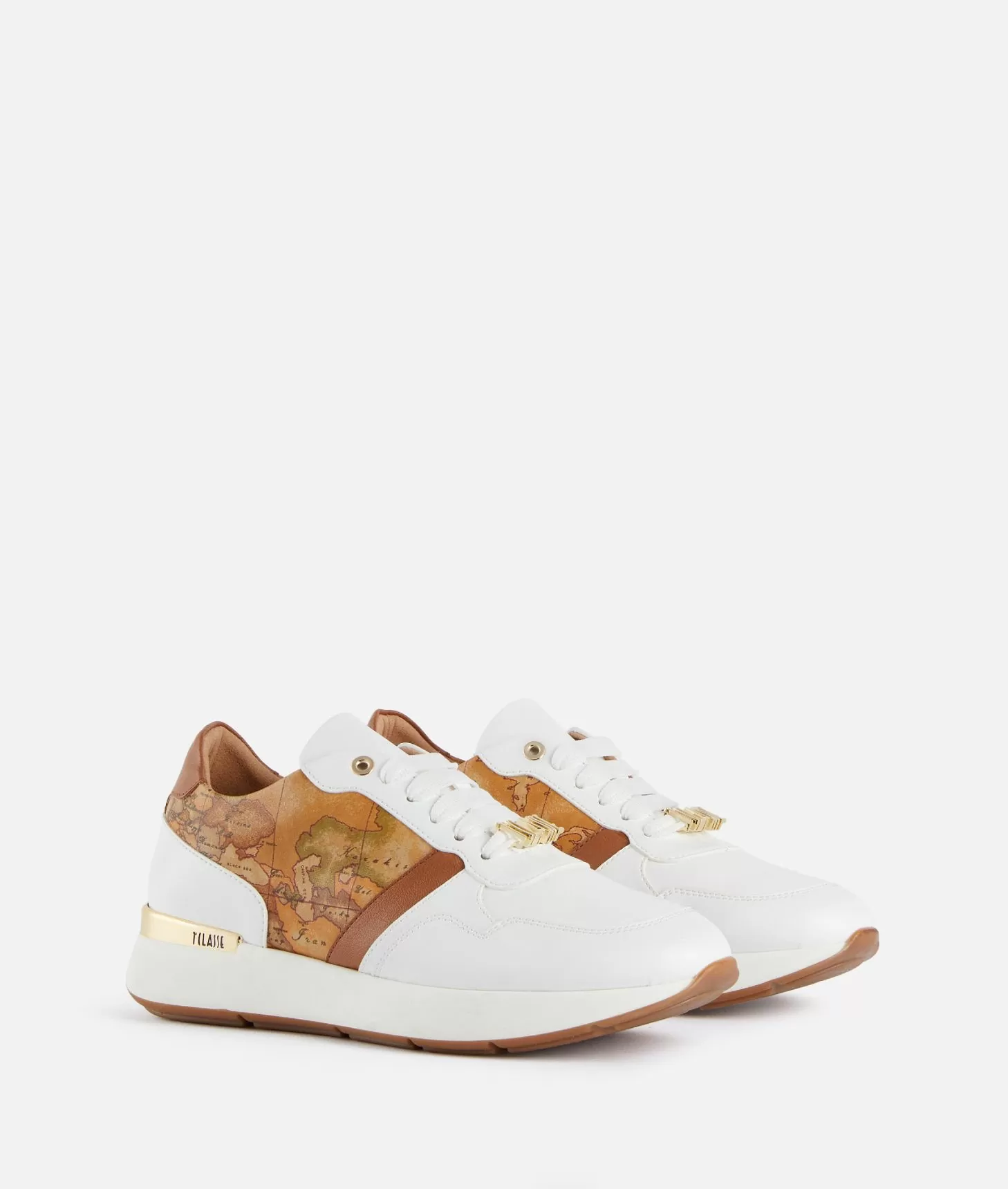 Alviero Martini 1a Classe Running In Eco Nappa Con Passalaccio 1ᴬ Classe Bianche