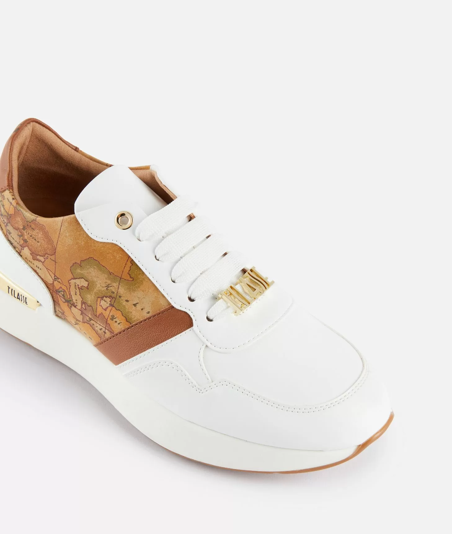 Alviero Martini 1a Classe Running In Eco Nappa Con Passalaccio 1ᴬ Classe Bianche