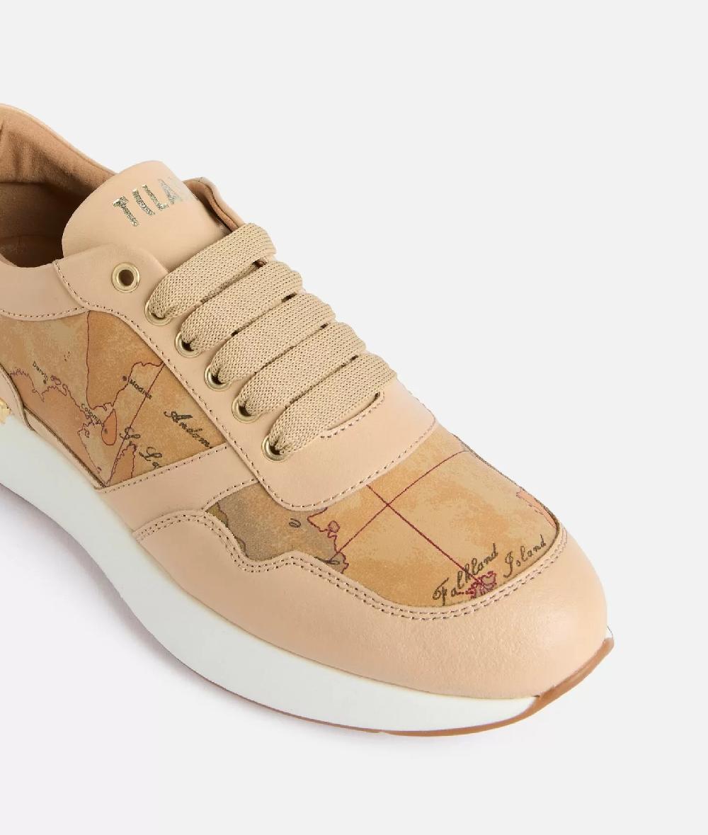 Alviero Martini 1a Classe Running In Pelle Liscia Con Dettagli Geo Classic Naturali