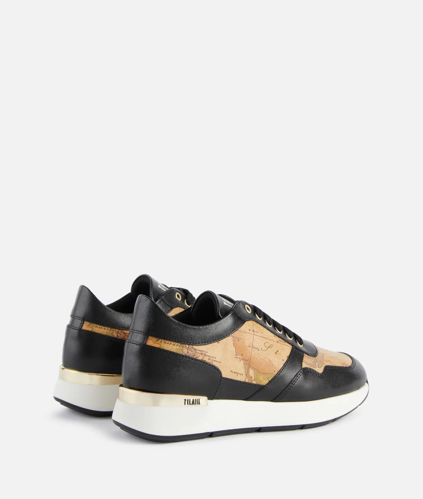 Alviero Martini 1a Classe Running In Pelle Liscia Con Dettagli Geo Classic Nere